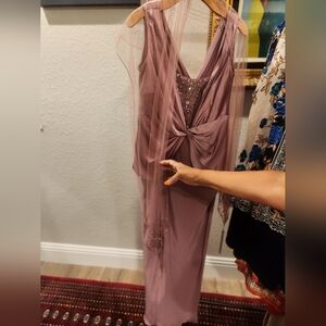 Montage size 16 boutique dress tumbleweed color